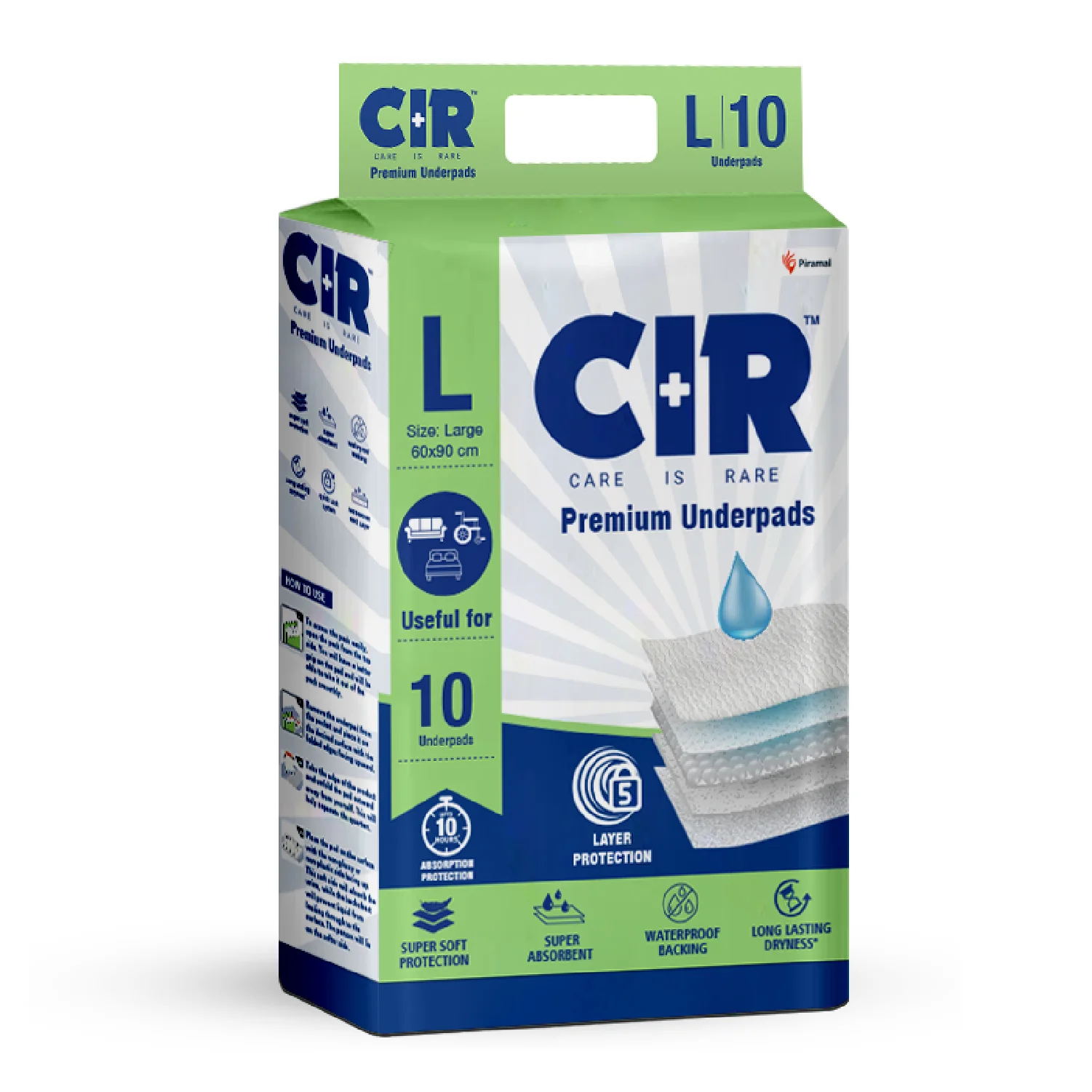 CIR Premium Underpads-  60cm x 90cm