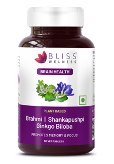 Bliss Welness Brahmi + Shankapushpi + Gingko Bilboa Capsules
