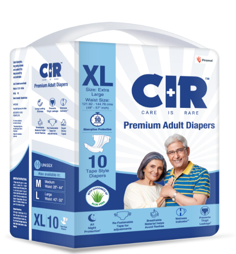 CIR Premium Adult Diapers - Large