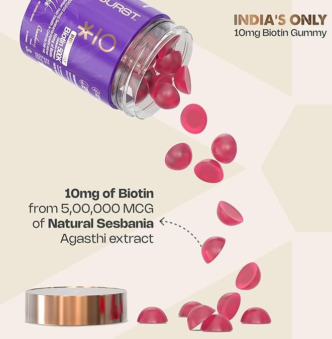 Biotin 500k 10mg Gummies 30N