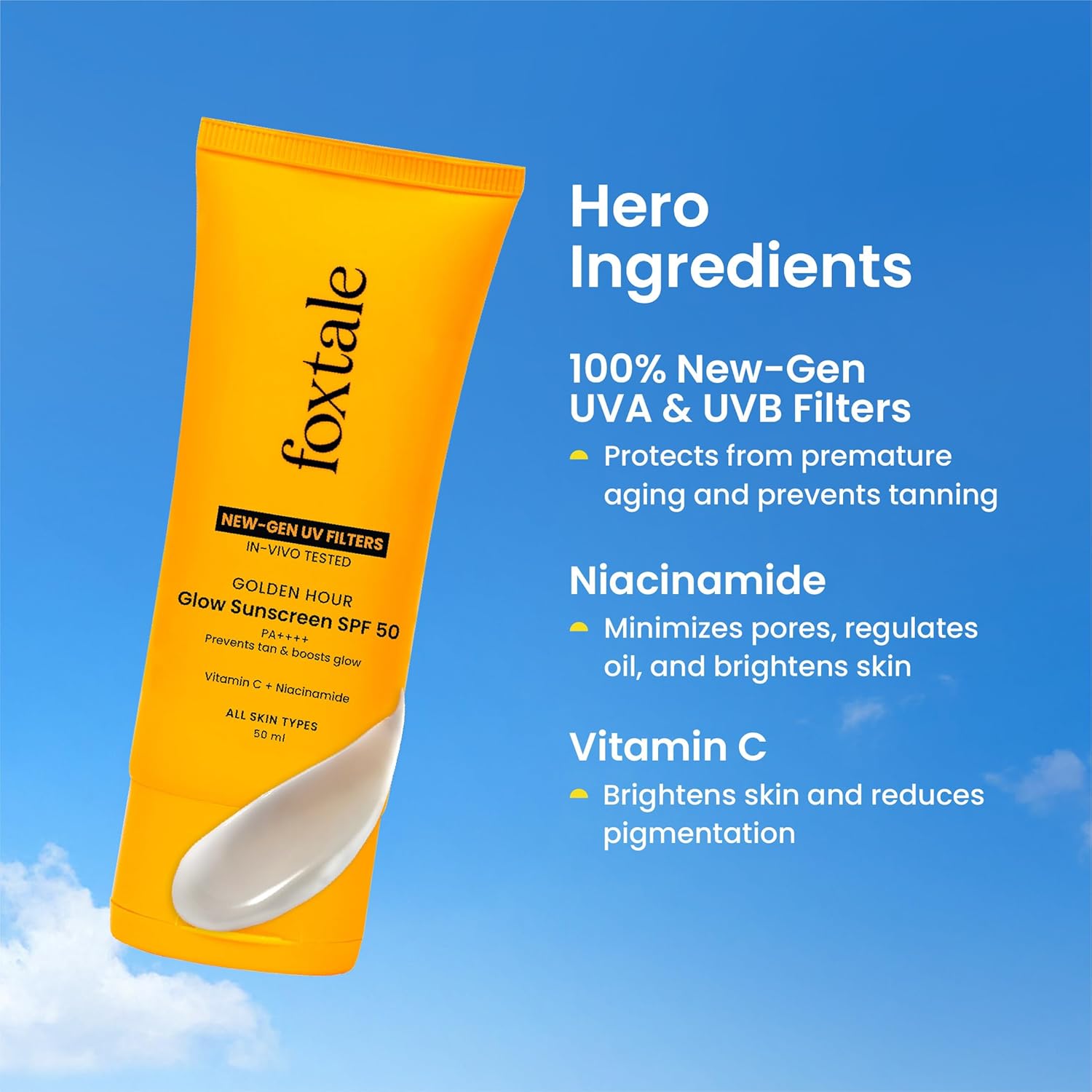 Foxtale Glow Sunscreen
