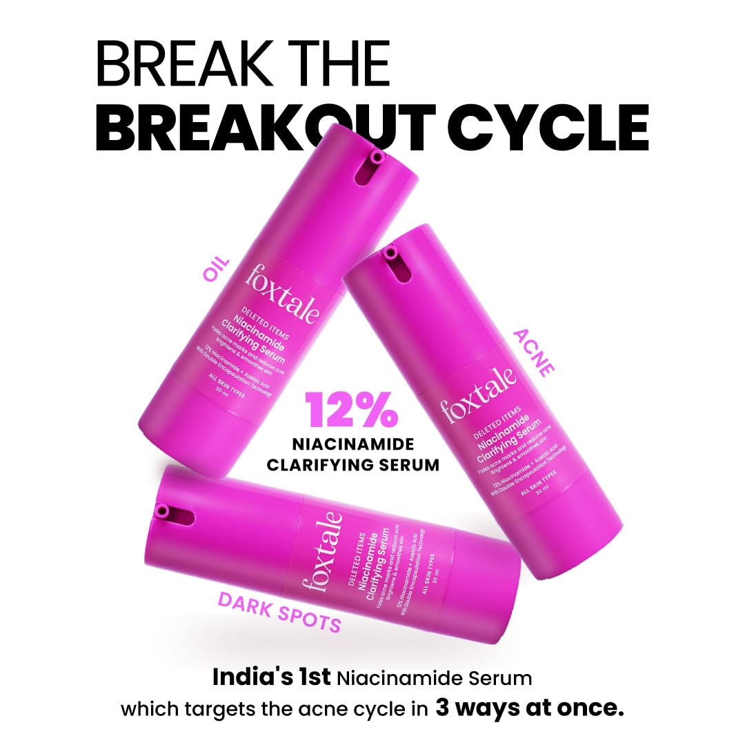 Foxtale 12% Niacinamide Clarifying Serum