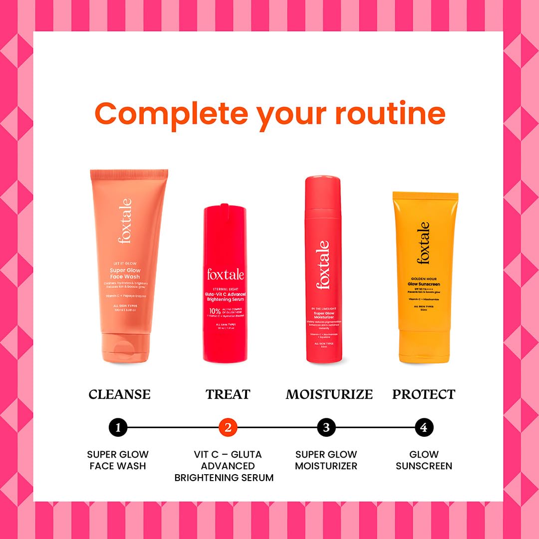Foxtale 10% Vitamin C -Gluta Advanced Brightening Serum