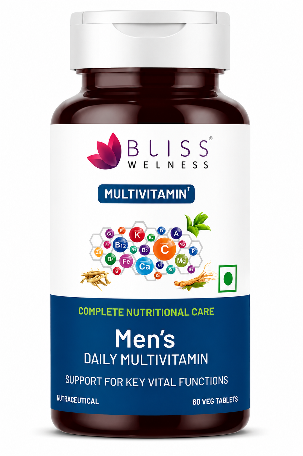 Bliss Welness Vitabliss Men's Multivitamin Tablets