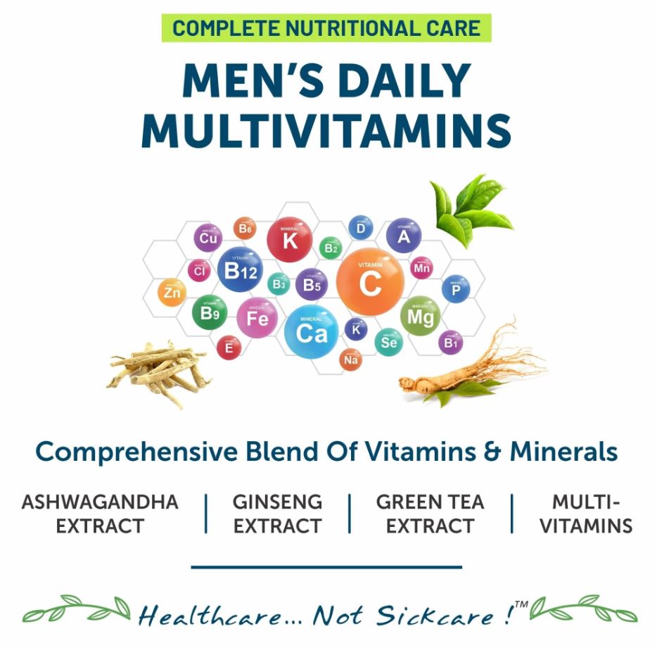 Bliss Welness Vitabliss Men's Multivitamin Tablets