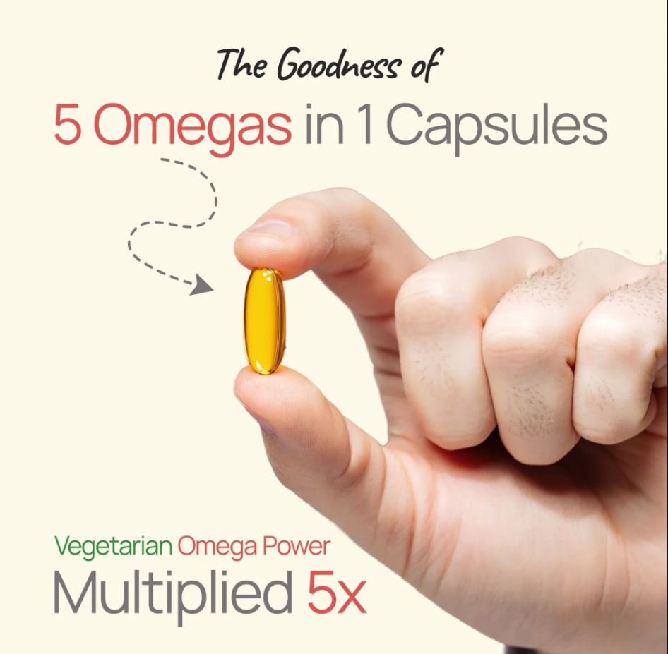 Bliss Welness Cardiobliss Penta Omega Capsules