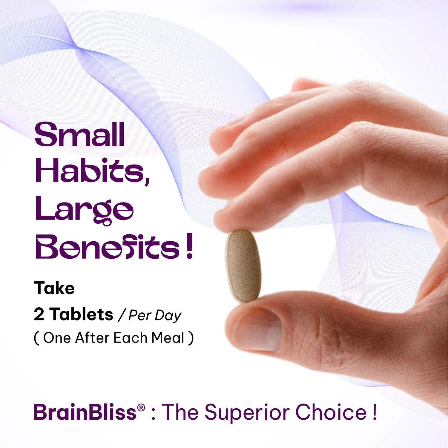 Bliss Welness Brahmi + Shankapushpi + Gingko Bilboa Capsules